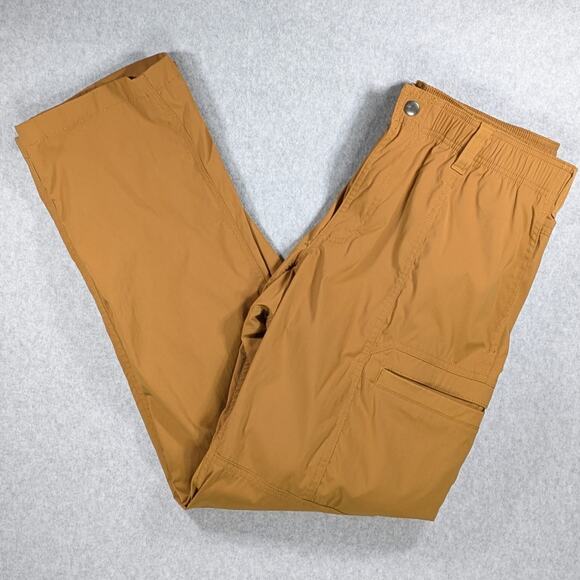 Duluth Trading  Cargo Pants Men 34x32 Beige Standard Fit Nylon Outdoor Hiking - Picture 10 of 10